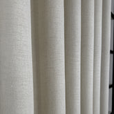 MAREVA Sheer Curtains – Custom Soft Linen Texture in 24 Colors